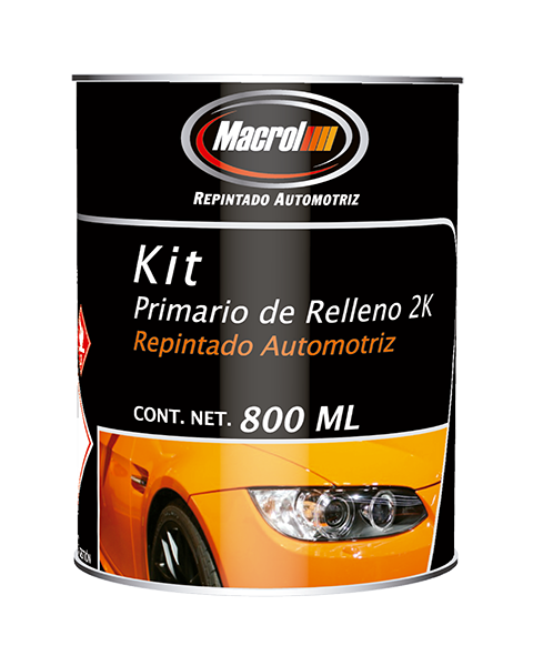 Kit primer relleno 2k / MC-2161KT – Pinturas Alvamex